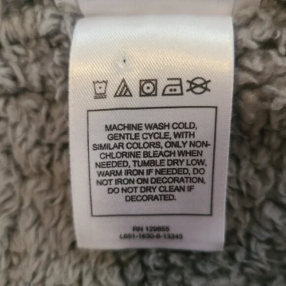 Disney Parks Mickey Mouse Blue Striped Fur Lined Full Zip Hoodie Size XXL - Picture 7 of 9